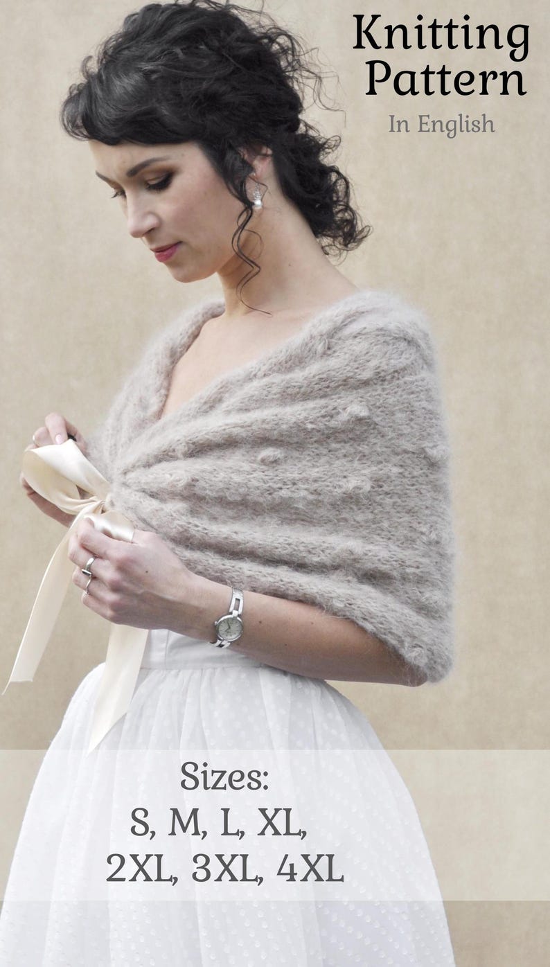 bubble knitting DIY projects for wedding winter cape bridal warm shoulder coverage knitting pattern handmade gift for bride to be Bridal Cape Knitting Pattern Fast Knit Wedding Wrap PDF Download Tutorial Chunky Knit Bubbles  DIY Cover Up Woman