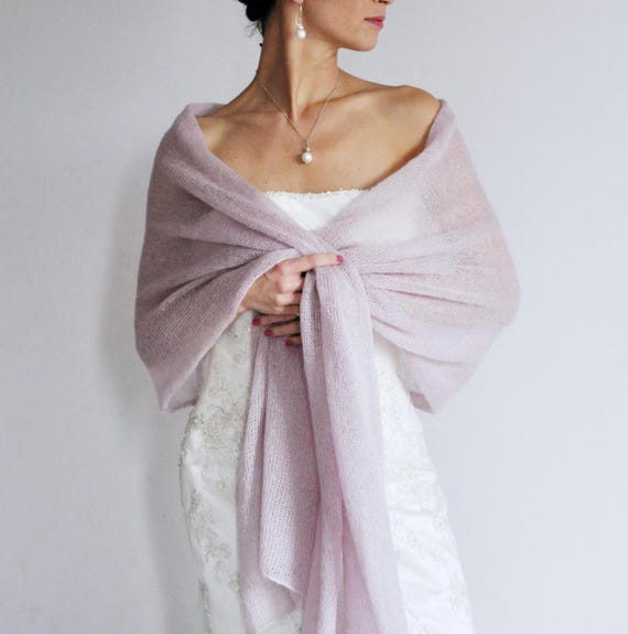 Bridal Wrap Mohair Silk Evening Wear Special Occasion Shawl Formal