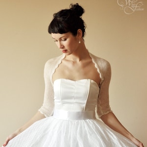 Angora bridal cardigan best sale