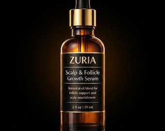 Scalp & Follicle Growth Serum | Natural Hair Growth Oil | Black-Owned Haircare | 2 fl oz