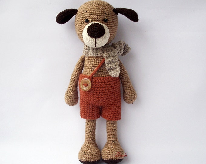 PDF Max the Dog Crochet Pattern Crocheted Doggie Puppy DIY Etsy UK