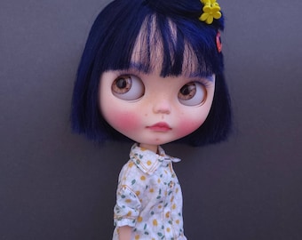 Takara Blythe Custom Doll, OOAK Blythe doll Pretty Peony