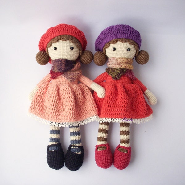 PDF Crochet doll Aria, crochet doll, Crochet Pattern - Doll Crochet Toy,  DIY tutorial