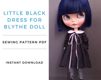 Naaipatroon voor Blythe Dress, INSTANT DOWNLOAD PDF-patroon voor Blythe