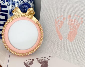 Custom Newborn Keepsake Needlepoint Canvas, Needlepoint Nursery Gift