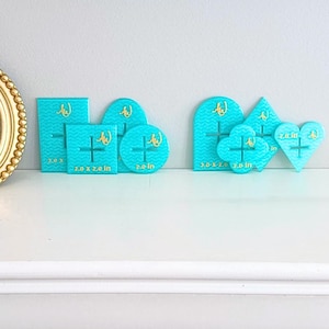 TrueTrace™ Needlepoint Mini Shape Templates, Canvas Painting Stencils with Centering Guides