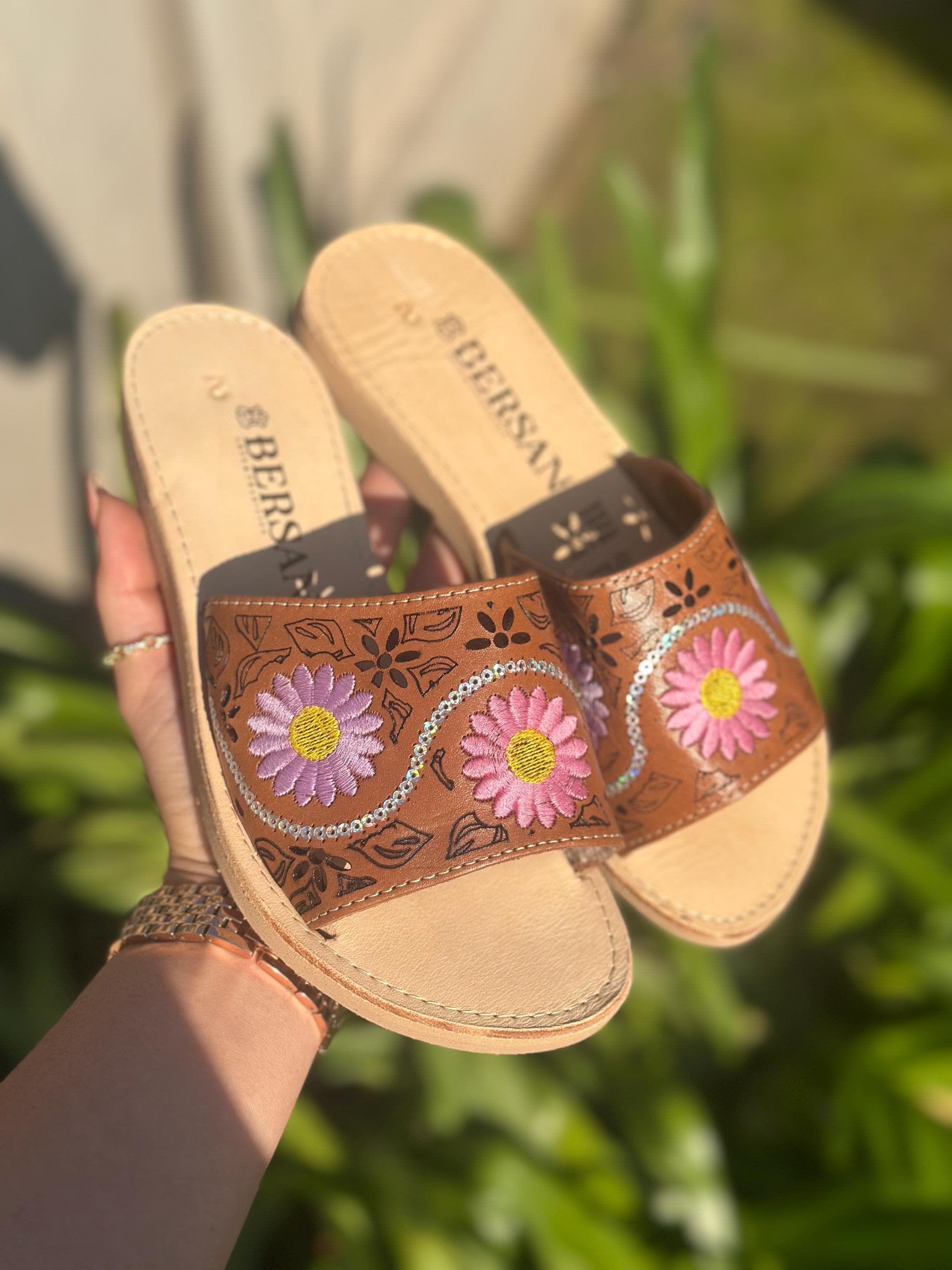Y2k Flower Sandals - Etsy