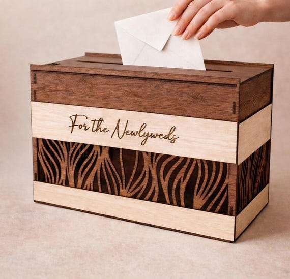 Woodland Elegance Wedding Card Box