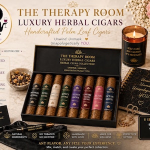 lit rituals herbal cigarettes  MW Soapworks known for its vibrance and use in ritual blends for comfort and renewal Blue Cornflower Dream Lodge Herbal Cigarettes 50