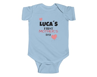 Body para bebé personalizado para el Día de la Madre, lindo regalo para mamás primerizas