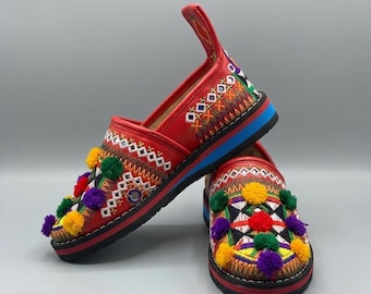 Handmade Moroccan Amazigh Shoes for men and women