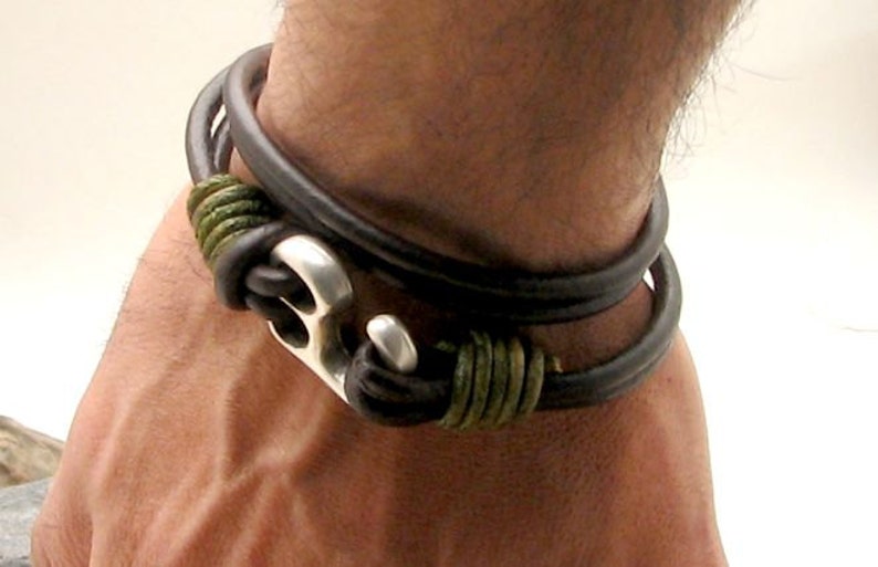 Christmas gift for boyfriend Men's Bracelet Men's Etsy