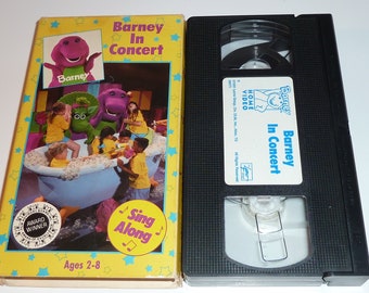 Vhs Barney Tapes Etsy