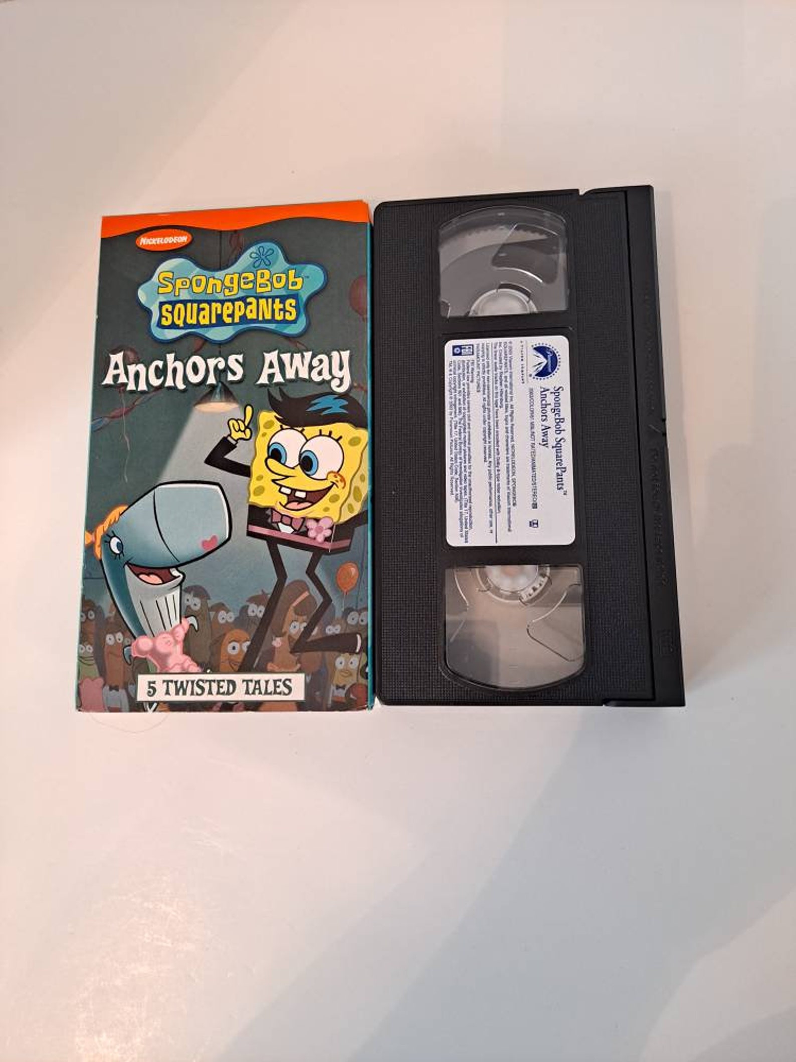 SPONGEBOB SquarePants VHS Video Tape Collection You Choose Etsy