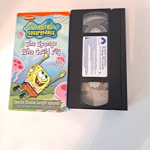 SPONGEBOB SquarePants VHS Video Tape Collection You Choose | Etsy