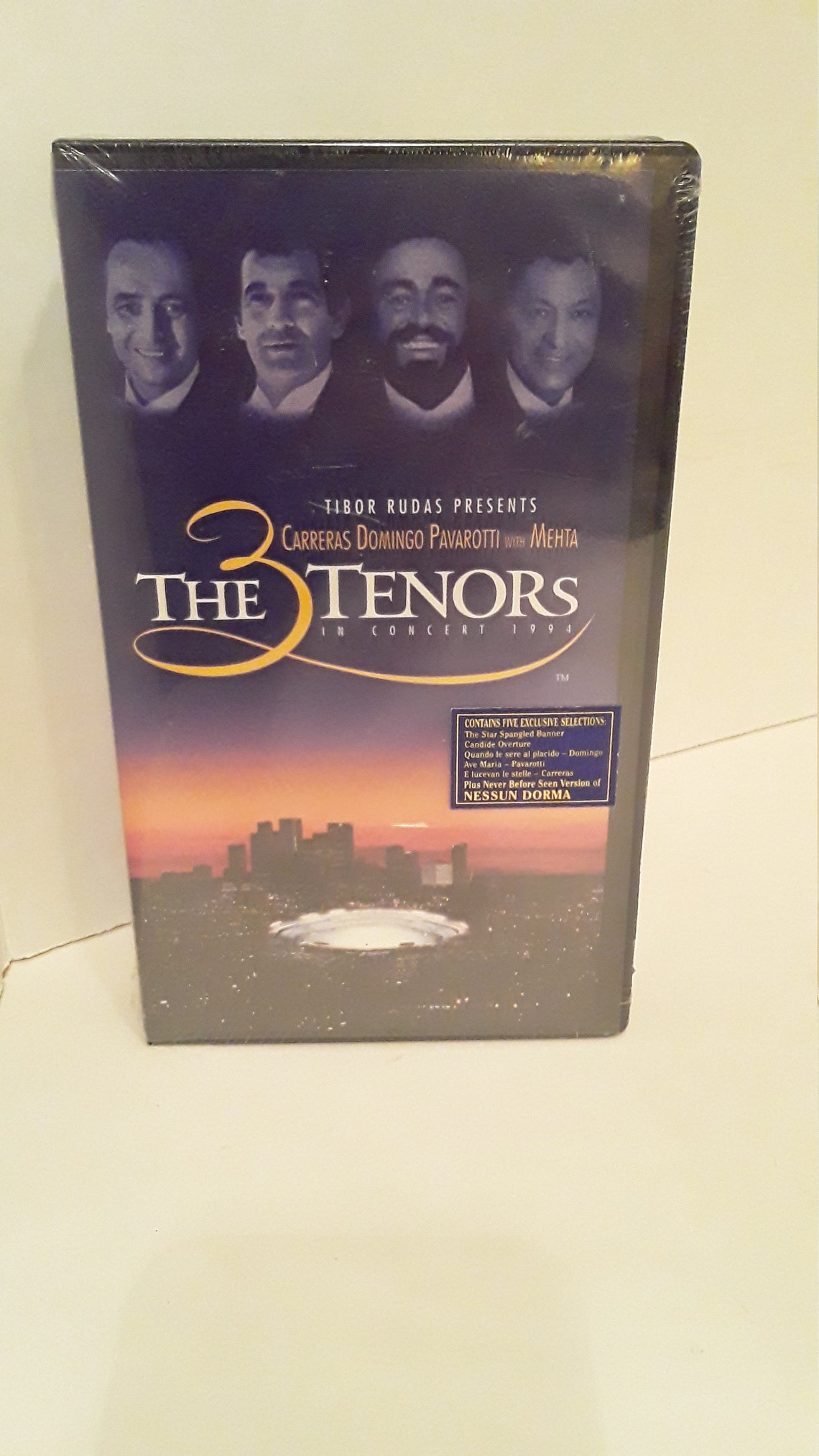 NEW The 3 Tenors in Concert Los Angeles 1994 VHS Video Tape | Etsy