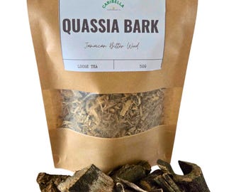 Wildcrafted Jamaican Quassia Bark Loose Tea | Digestive Wellness Bitter Wood Tonic