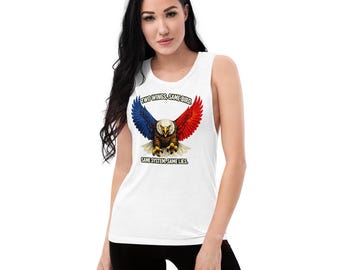 Two Wings Same Bird-spiertanktop dames