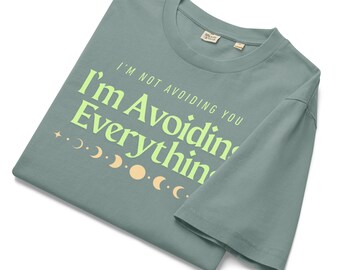 Ik vermijd alles-shirt • Grappig antisociaal introvert T-shirt