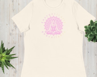 Energiek niet-beschikbaar ontspannen dames-T-shirt