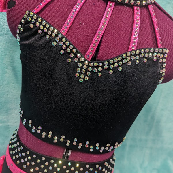 Child Medium Custom Classy Dance Costume, Child Jazz Costume, Child Medium Musical Theatre Costume