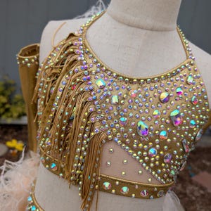 gold dress for women with sleeves Miss Circle Women Carey Gold Velvet Long Sleeve Mini Dress main image 1