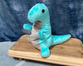 Weighted Stuffed Animal, Weighted Dinosaur, Soft Minky 3 1/2 Pounds, Multi Color, Stuffed Animal, Sensory, Weighted Stuffie,
