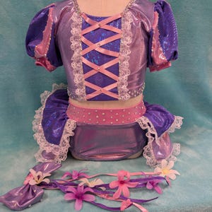Princess Dance Costume, Purple Dance Costume