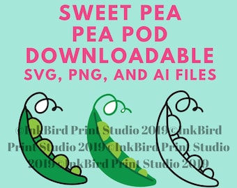 Download Sweet Pea Svg Etsy