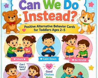 Cosa possiamo fare in alternativa? Schede di scelta per bambini piccoli stampabili