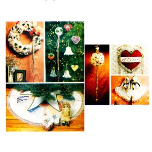 Butterick 4013 Victorian Christmas Decor Vintage Sewing Pattern Ornaments UNCUT