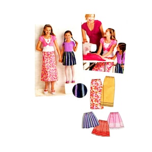 Girl&#39;s Skirts Simplicity 2576  Sewing Pattern Learn to Sew Sizes 3-6 UNCUT