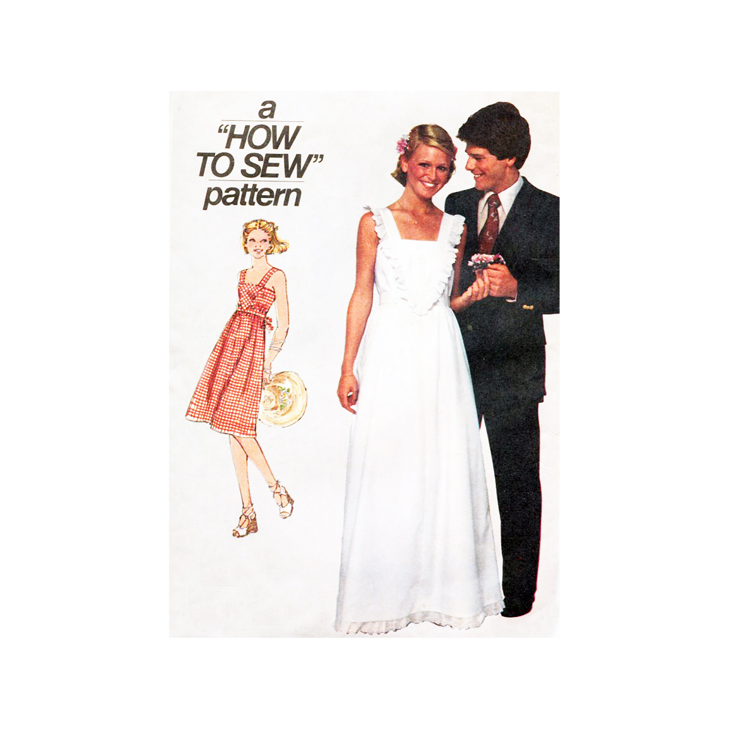 70s Sundress Pattern Simplicity 7869 Vintage Sewing Pattern Size