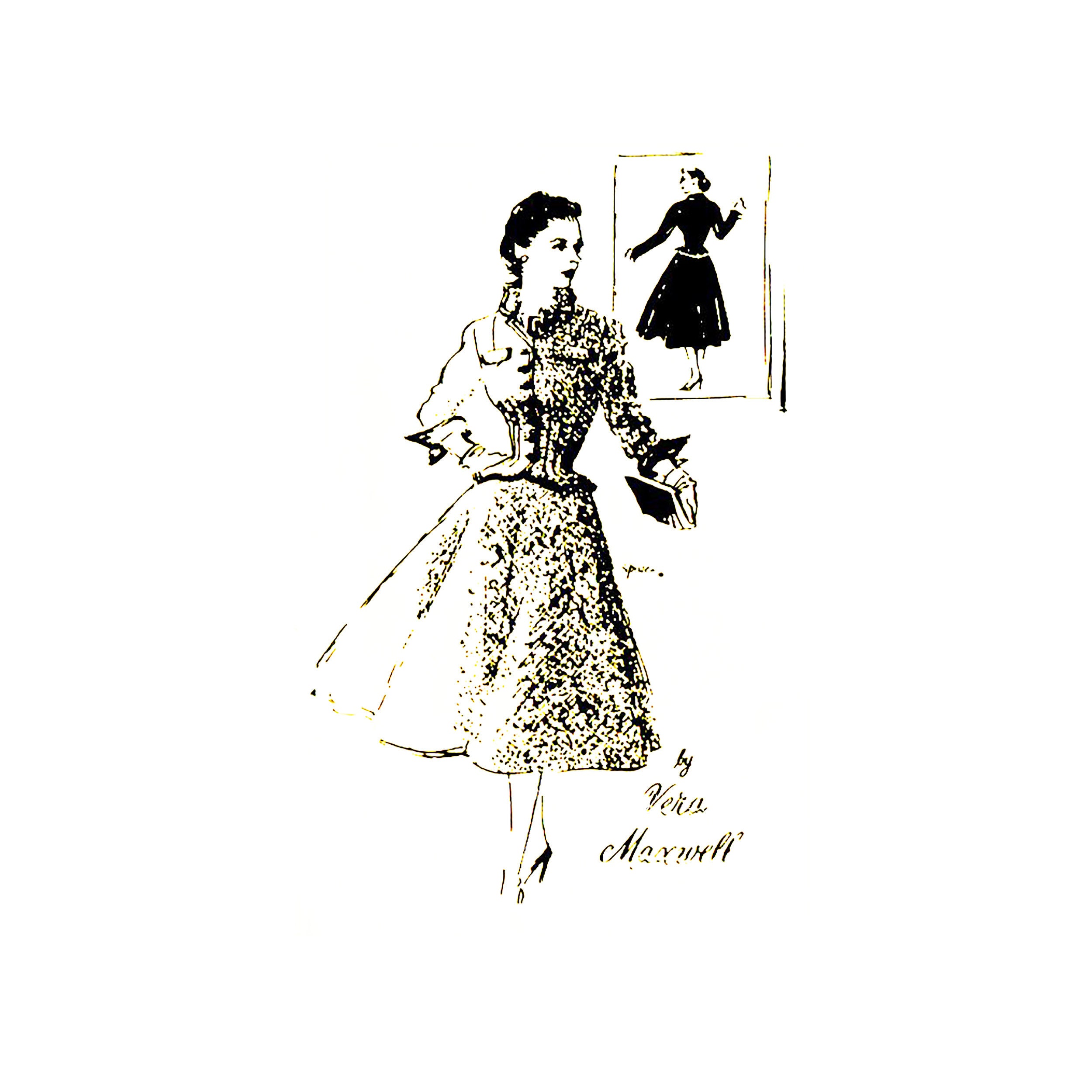 50s Vera Maxwell Suit Pattern Fitted Jacket Full Skirt Spadea - Etsy 50s Vera Maxwell Suit Pattern Fitted Jacket Full Skirt Spadea - Etsy