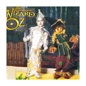 Wizard of Oz Costume Sewing Pattern: Tin Man & Scarecrow - Simplicity 7814 (Size 3-8)