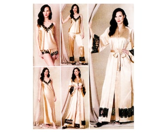 Misses&#39; Vogue 1834 Lingerie Sleepwear Lingerie Sewing Pattern Size 8 - 16 UNCUT