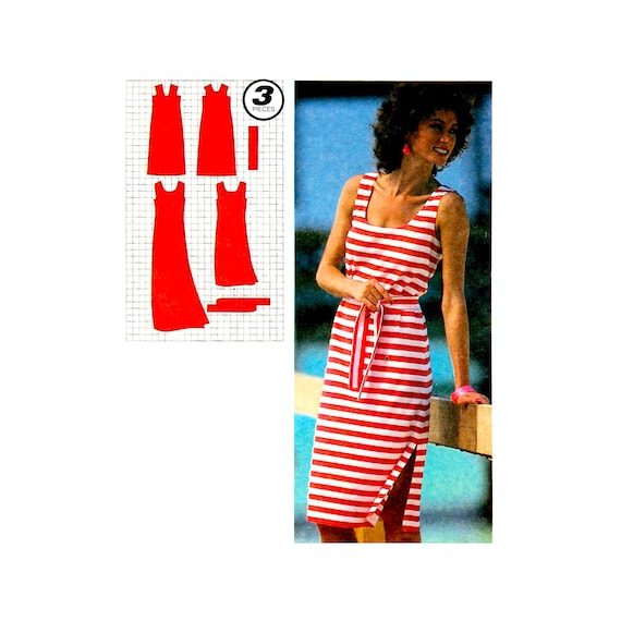 t shirt dress pattern simplicity DIY Sewing Easy T-Shirt Dress With Pattern