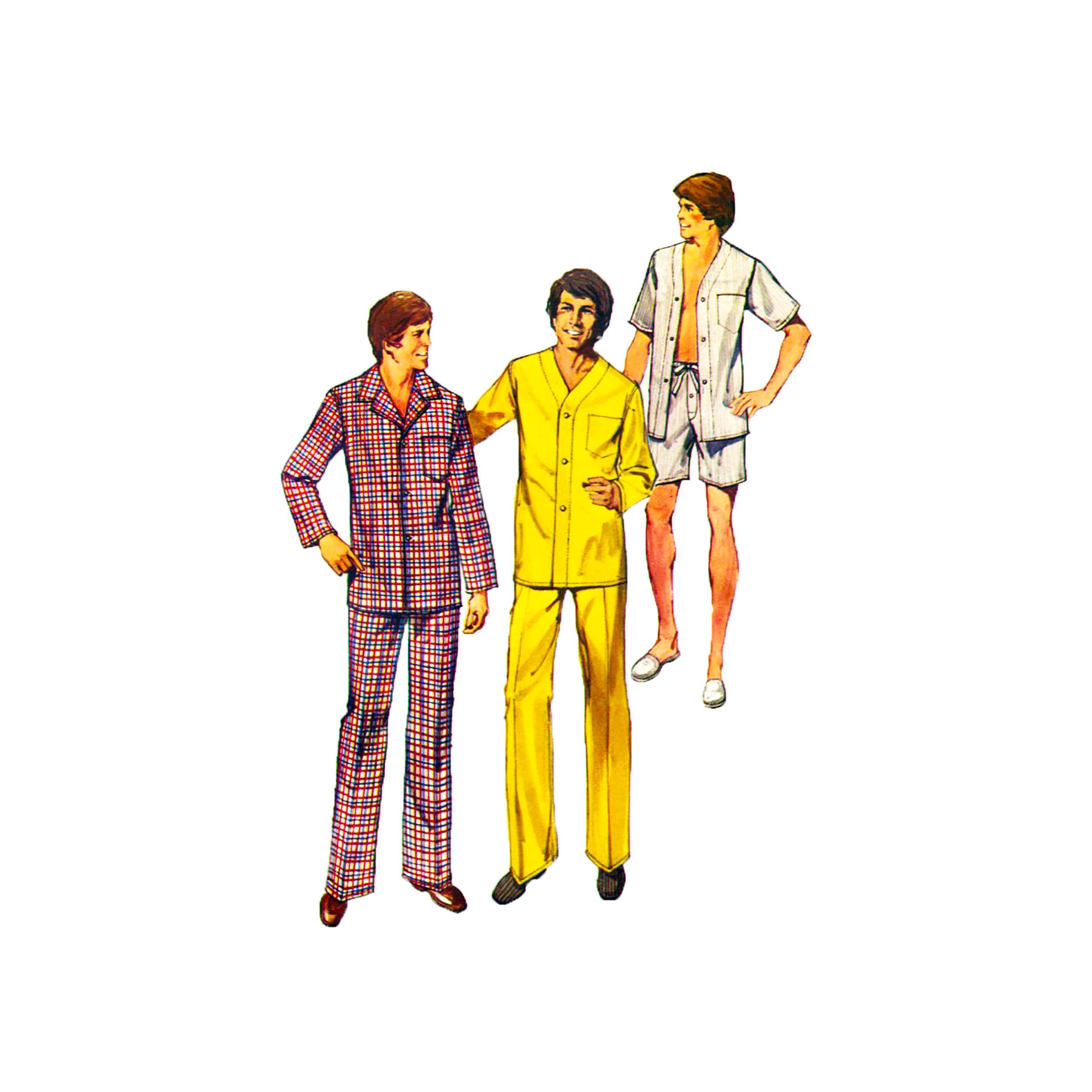 トップス 60s-70s Chelsea pattern pajama shirt il_fullxfull.3179713766_ovek.jpg