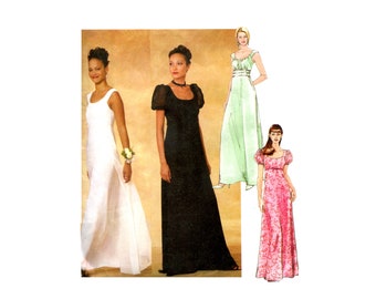 McCall's 3954 Wedding and Bridesmaid Dresses Pattern Vintage Sewing Pattern Size 12 - 18