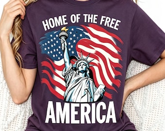 250th Anniversary Statue of Liberty Shirt USA Independence Day 2026 T shirt Semiquincentennial 1776-2026 Home of the Free Patriots Gift