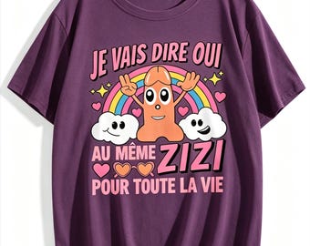 Au Même Zizi Funny Penis Shirt, French Bachelorette Tee, Inappropriate Bride Gift, Offensive Adult Humor, Rude Dick Graphic Tee