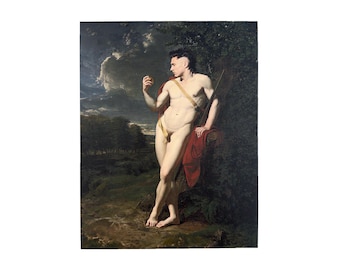 Saxon as Paris Canvas Board Print Multiple Sizes Available