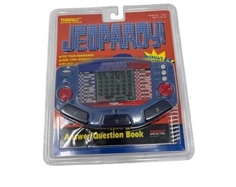 Tiger Electronics Jeopardy Handheld LCD Game Vintage 1997 Model 7-581 New Sealed