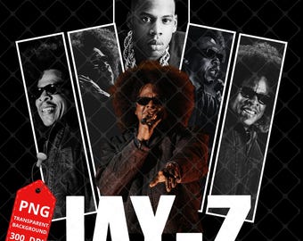 Jay-Z 25° 30° Anniversario PNG, 1 file PNG (Download digitale)