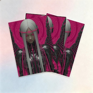 mech card sleeves Machinedramon Metal Empire Standard Size Card Sleeves – Usagi Draws main image 0