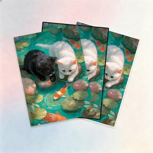 kitten card sleeves Mtg Cat Card Sleeve