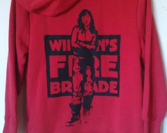 Wimmen&#39;s fire brigade hoodie Direct  Action Political Women&#39;s Feminist Hoodie/sweatshirt Protest size XS
