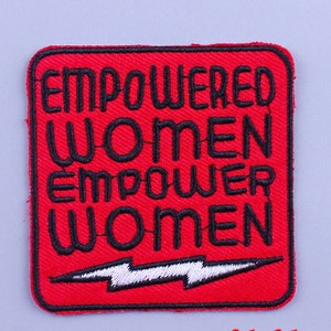 Empowered Women Empower Women- Patch, Feminist Patch, Riot Grrrl Patch, Punk, Grunge, Punk, Girl Power, Feminism Patch