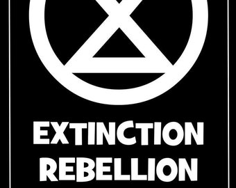 Stickers Extinction Rebellion Individual and packs of 5 and 10