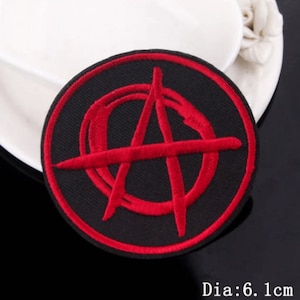 Anarchist Patch, Anarchy Patch, Punk Patch, ANTIFA, Political, Protest Patch, Activist Patch FREE ShiPPinG